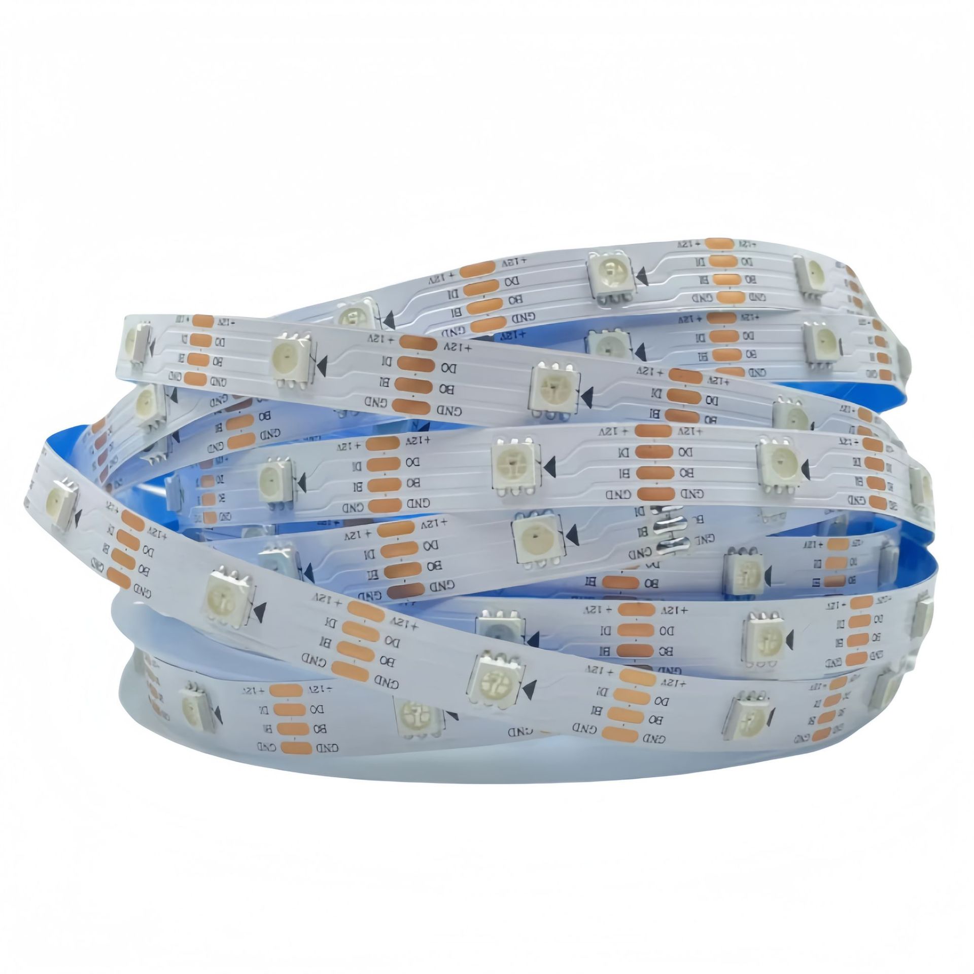 12V integrado IC lámpara de diapositiva ws2815 color RGB corredor LED barra de luz autoadhesiva 6096 punto de interrupción de la luz