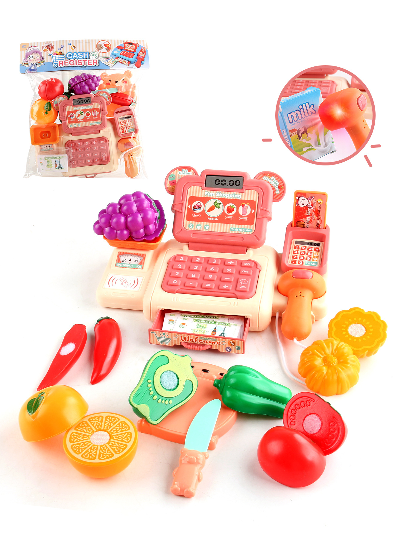 Simulation Shopping Cash House Toys Electronic Game Lighting And Sound Effects Supermarket Cashier Toys For Children Gifi O1Cn01Dixqzt1Ke9R3Ernvh !!2206776261188 0 Cib
