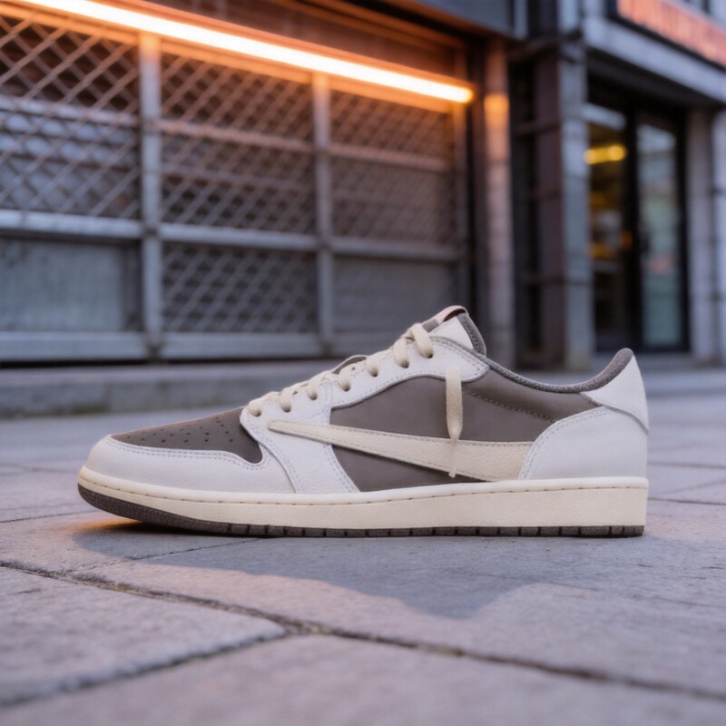 Hot-Selling Ts Black and Green Olive Cross-Border Collaboration Lightning Couple High-Quality Basketball Shoes Low-Top Sneakers for Men and Women