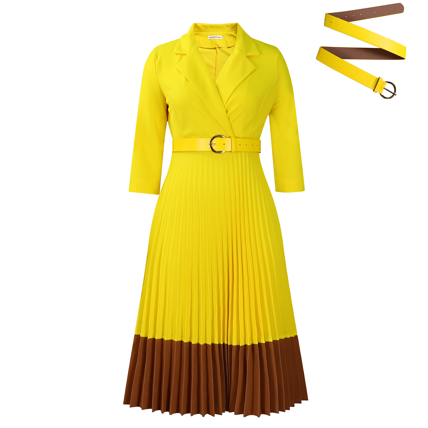 Women's Elegant High Waist Dress