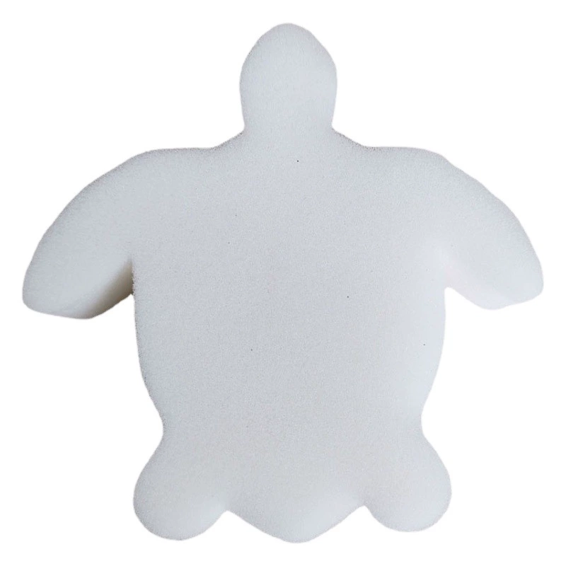 Оптовая белая черепаха маслопоглощающая фильтрующая губка цветная черепаха силиконовая губка Термочувствительная хлопковая губка для ванны