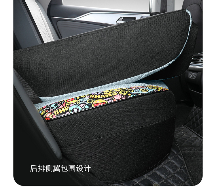 GAC AION Splus Special Car Seat Cover Four Seasons Universal Full Surrounded Cotton and Linen Fabric Breathable Seat Cushion