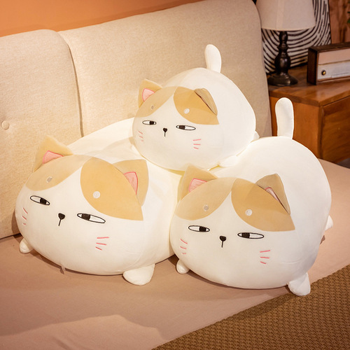 Cross-border Amazon fat fat house cat pillow rag doll wholesale Japanese dumpling cat plush toy doll