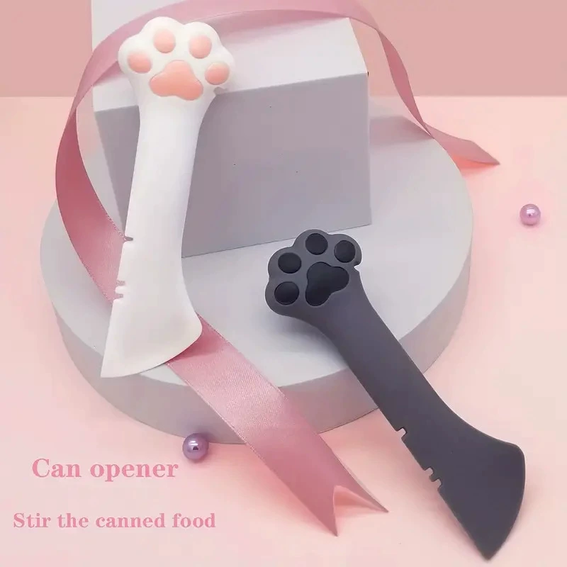 Трансграничный новый продукт кошачий коготь консервированный ложка кошачий консервированный кошачий кошачий кошачий собачий корм кошачий лопата для домашних животных силиконовая ложка