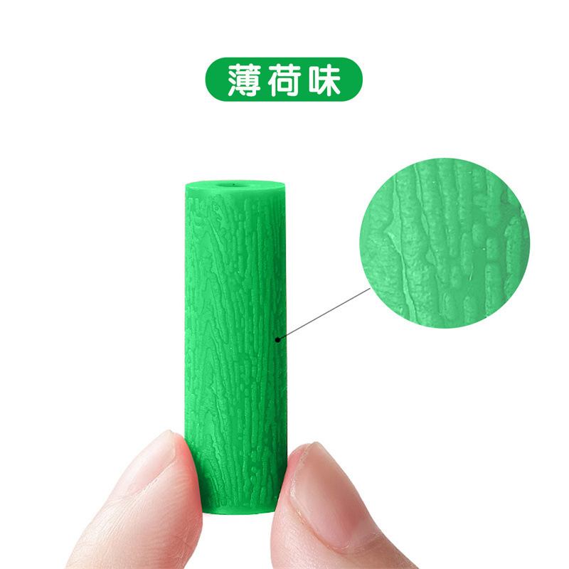 Gomas de mascar de silicona con sabor a fruta, ejercicios de masetero, masticador de dientes, aparatos ortopédicos invisibles, cara