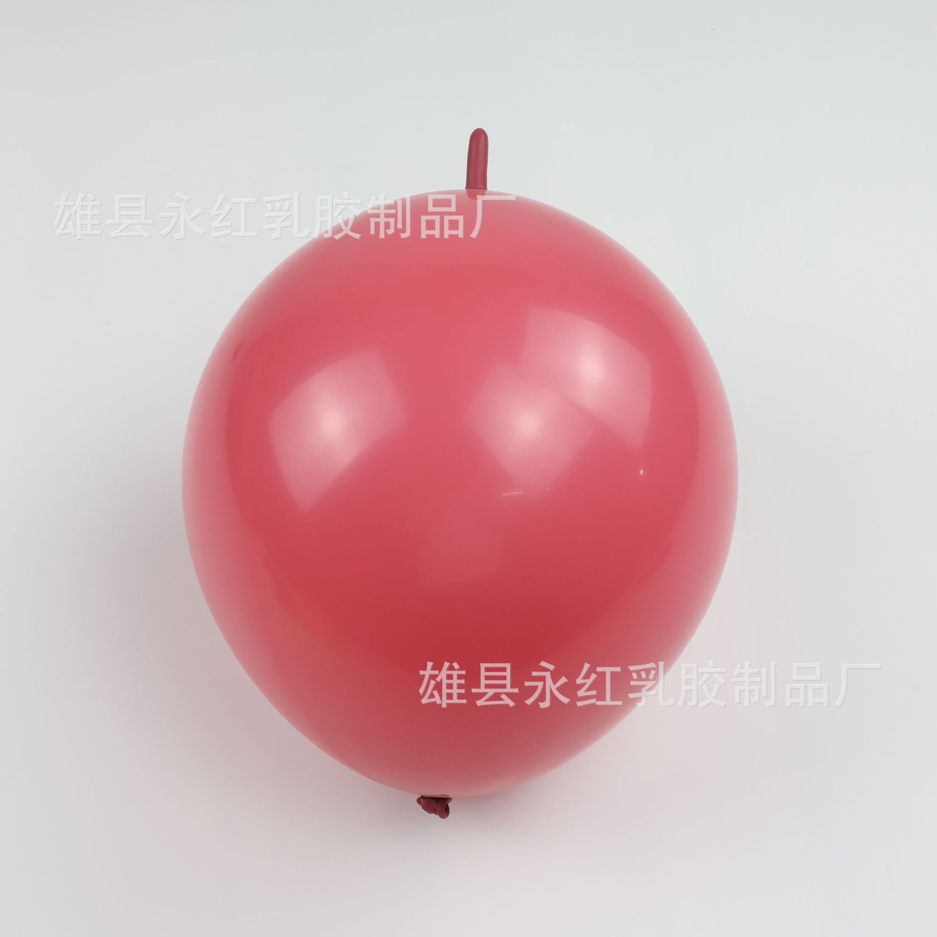 Globo de la cola de 10 pulgadas 2,4g engrosada boda fiesta de cumpleaños Fondo pared escena diseño Bola de conexión