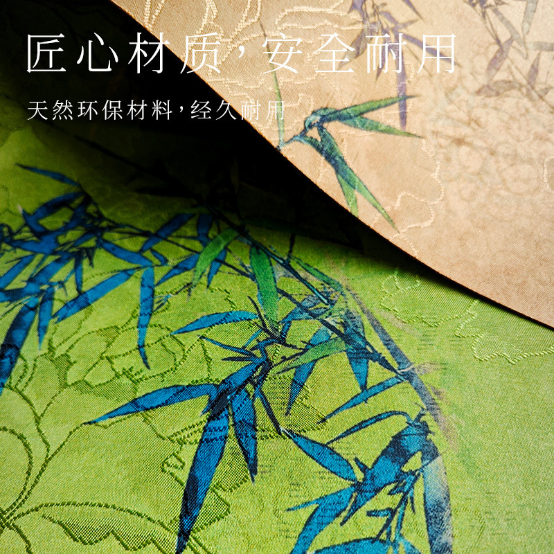 新中式禅意双面防水茶席国风织锦桌旗茶桌垫布隔热防烫茶垫茶台垫|undefined
