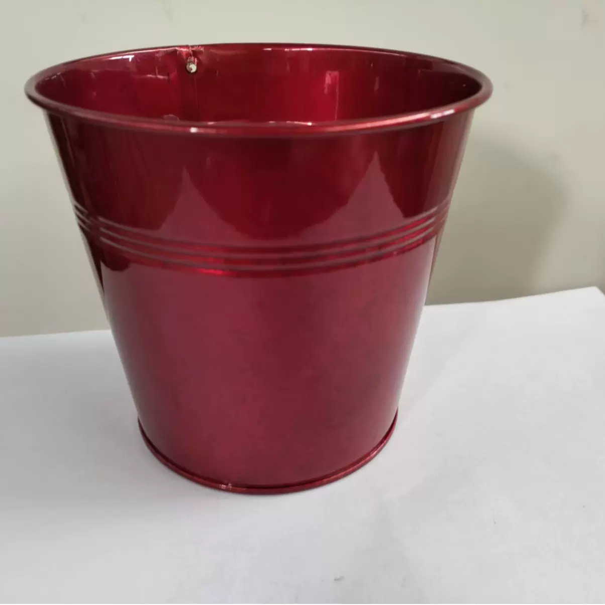 厂家批发铁皮小桶糖果色花桶家居装饰花盆新品铁桶婚庆糖果桶花器