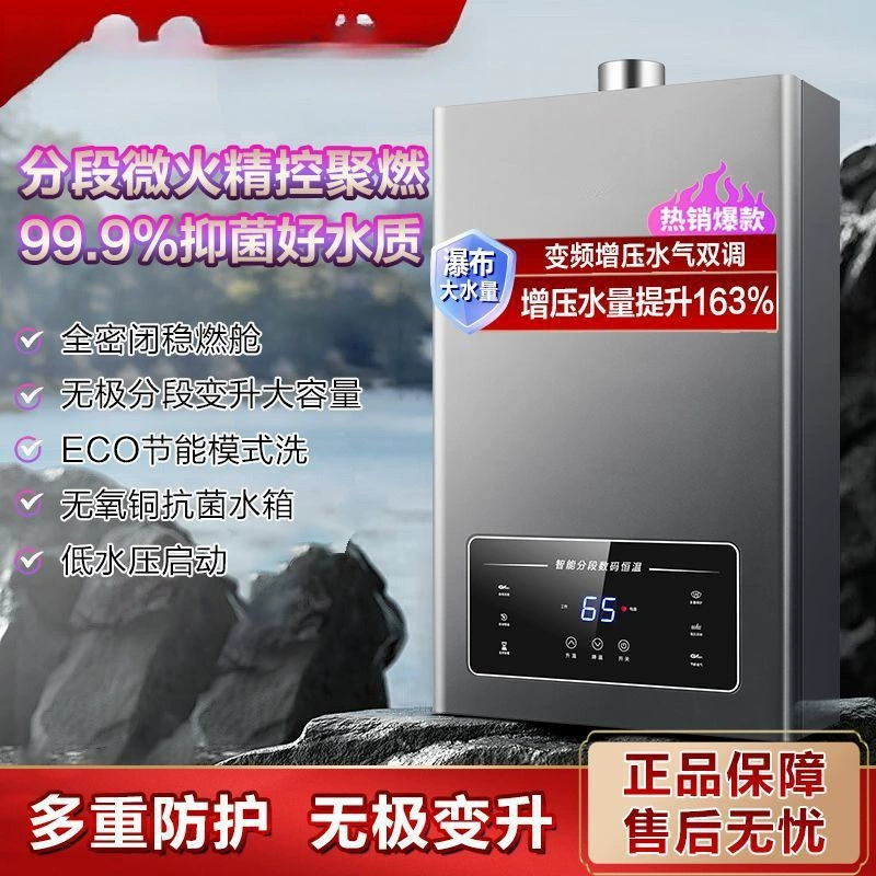 Газовый водонагреватель, водно-газовый, двойная регулировка, постоянная температура, антибактериальный, энергосберегающий, безопасный, интеллектуальный, природный газ, сжиженный газ, преобразование частоты