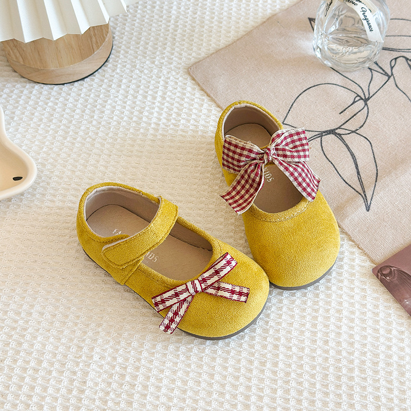 Zapatos de niñas 2026 primavera y otoño nuevos niños arco princesa zapatos de bebé hueco zapatos de cuero versátiles image 5
