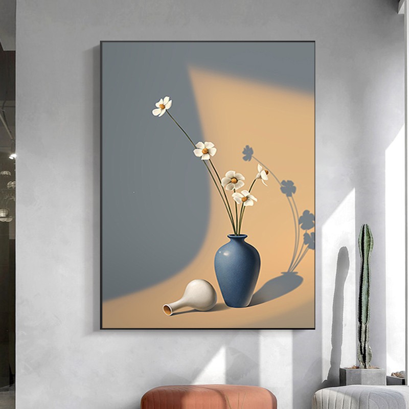Pasillo sala de estar decoración sofá fondo pintura mural dormitorio comedor puerta de entrada cabecera comedor escalera mural image 10
