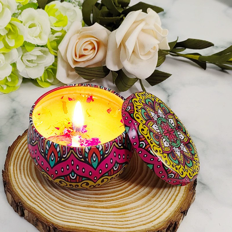 Флорель aromatherapy ароматическая свеча с цветочным ароматом, декоративная банка или набор подарков, несколько цветочных запахов