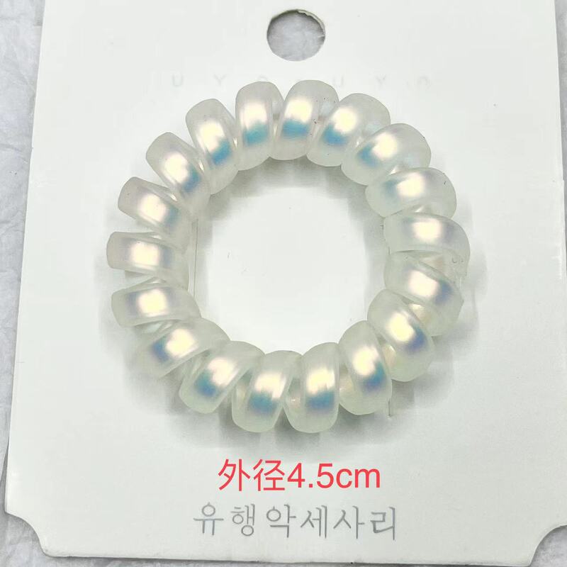 人魚姫レーザー電話線ヘアリング女性韓国ins無痕小皮筋結束ロープ女性シンプル気質ヘアロープ|undefined