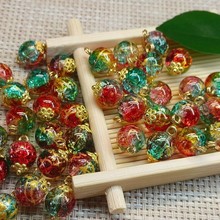 复古中式圆珠冰裂纹纽扣女汉服国风旗袍珠扣中老年衬衣衬衫珠扣子