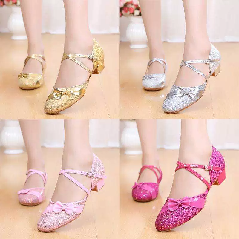 Summer children's dancing sandals, soft sole, for beginners