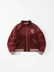 Cross-border supply RL Ralph Lauren corduroy textured jacket outerwear pastoral serene river valley scenery silhouette heavy craftsmanship