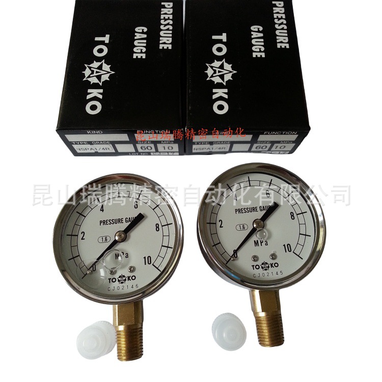 NSPA-R1/4-60x10MPa东洋计器兴业TOAKO充油耐振压力表