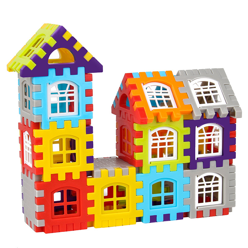 New large size simulation modeling house building blocks assembly toys kindergarten early education educational toy blocks