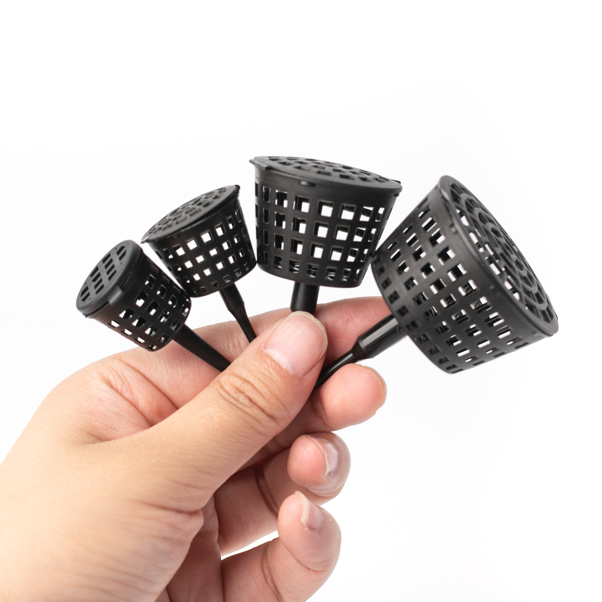 Description Picture 2 of item50Pcs Plastic Garden Bonsai Fertilizer Tool Basket Box Case Plant Portable With Lid Nursery Pots Plant Soil Care tools