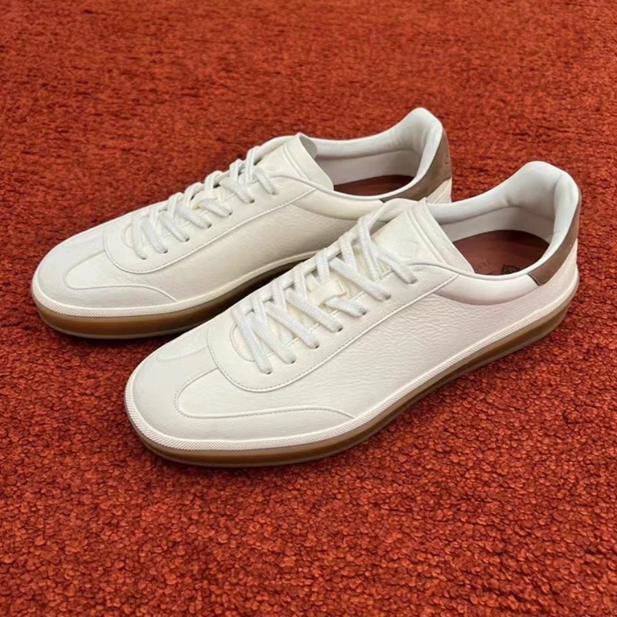 Новые мужские повседневные кеды LP для скейтбординга, весна-лето, белые, с цветными вставками, из немецкой тренировочной кожи, на плоской подошве