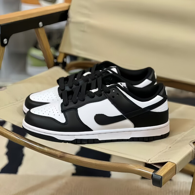 Aj1 Men's Shoes Dunk Black and White Panda Sb Ao Bing Third Prince Low-Top Sneakers Sports Shoes Casual Shoes Couple Shoes