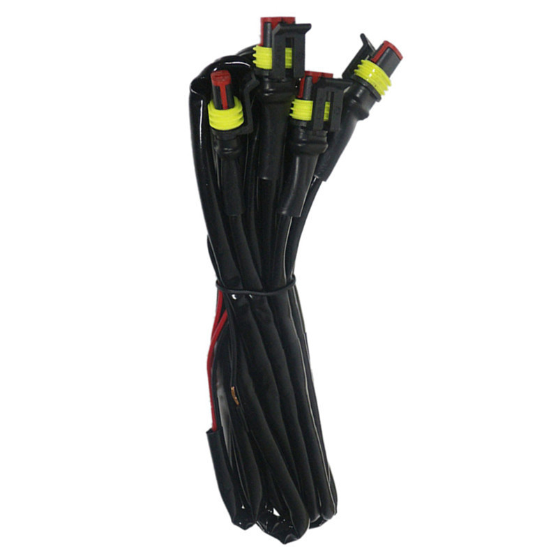 Foreign trade car LED lights show wide light tower Kuma modified net small yellow lighthouse Kuma day light show wide light