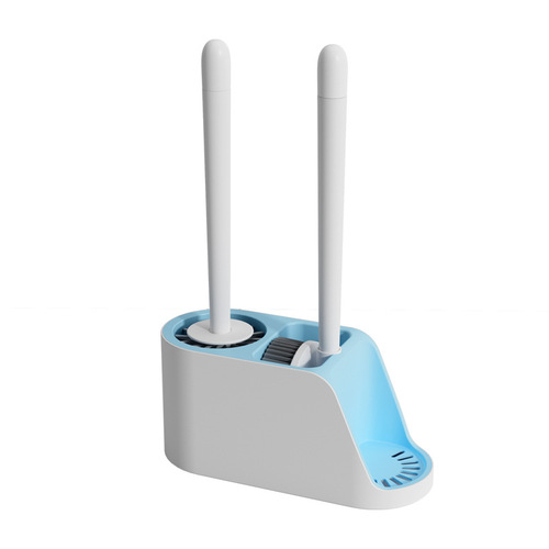 Wanben Bathroom Three-in-one Silicone Toilet Brush TPR Creative Home No Dead Angle Home Cleaning Toilet Brush