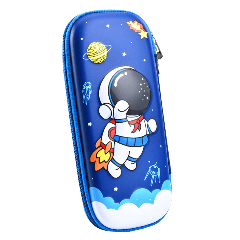 26 nuevas cajas de papelería 3D dibujos animados estudiantes de primaria 1 - 3 - 6 grados niños y niñas cajas de lápiz bolsas de lápiz de gran capacidad