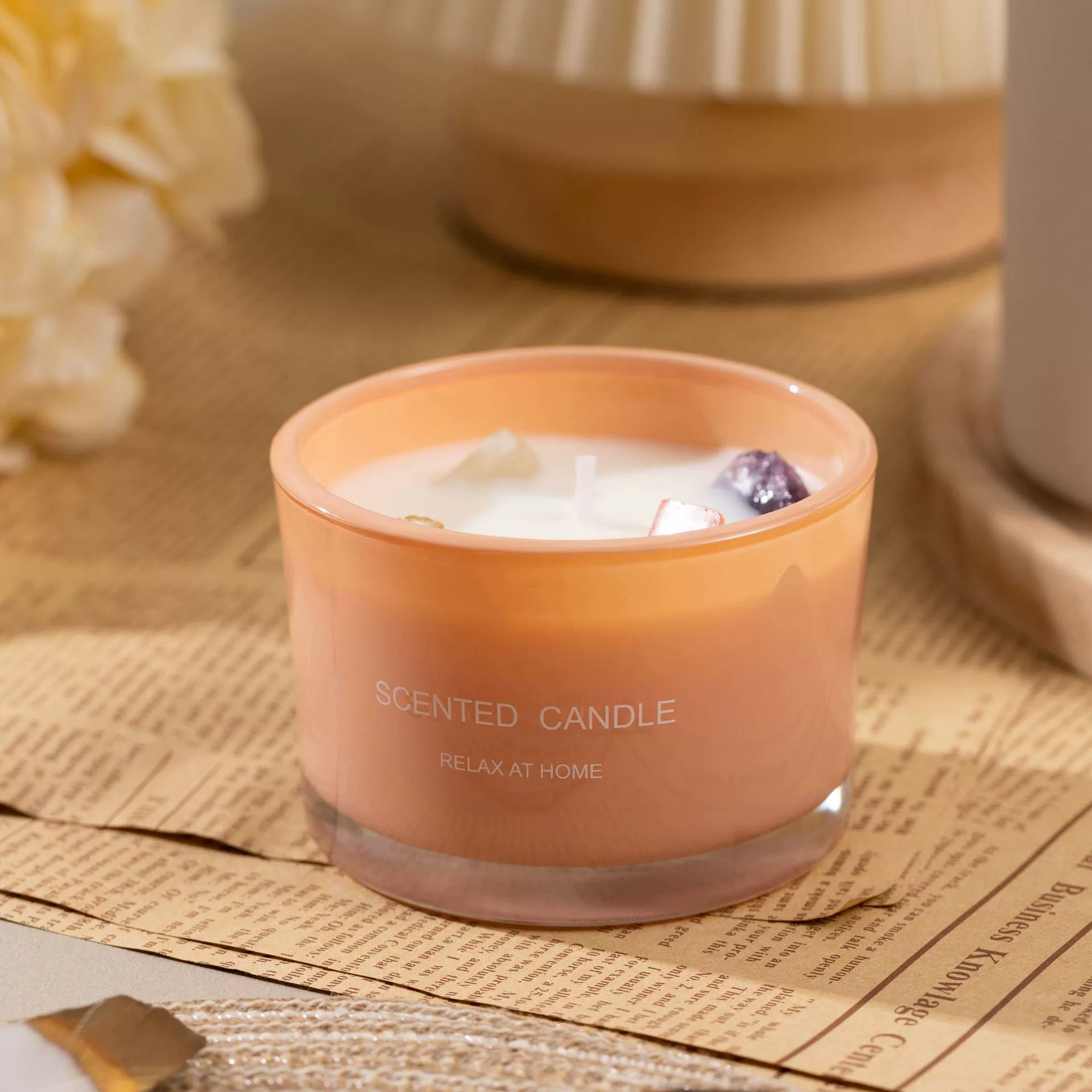 Creative aromatherapy, candle handmade, perfumed oil, (Physicals)