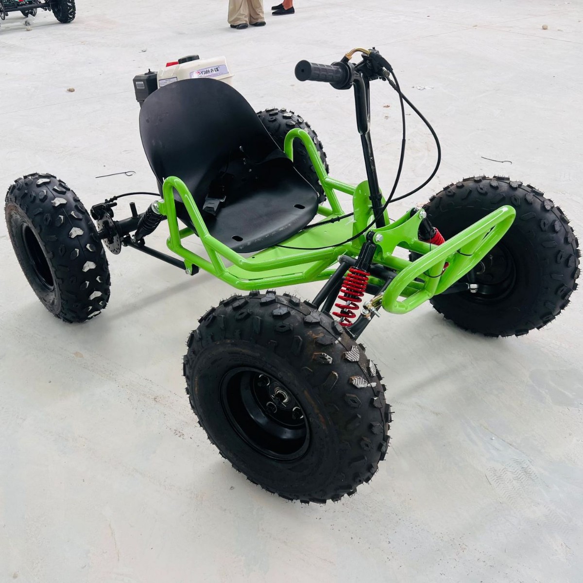 212cc todo terreno go-kart de cuatro tiempos SUV de combustible de montaña al aire libre de ocho pulgadas