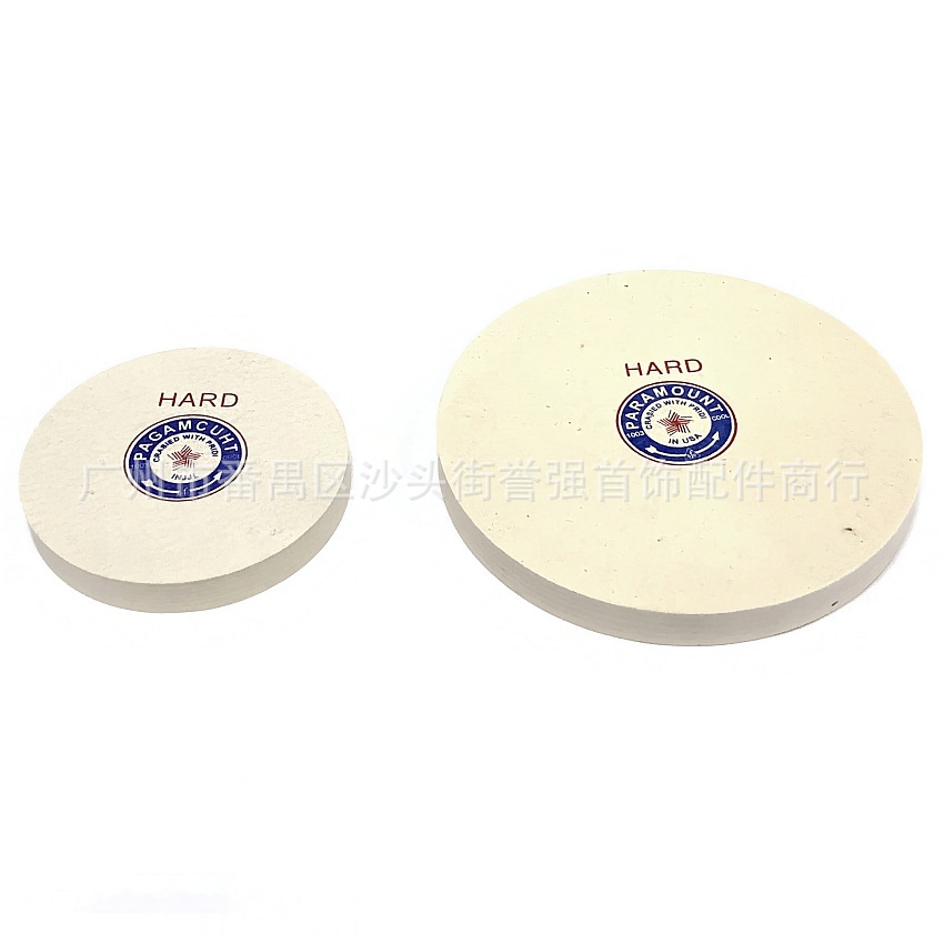 羊毛拍轮 4寸 6寸绒饼 抛光轮 首饰不锈钢羊毛抛光绒轮手表打磨轮