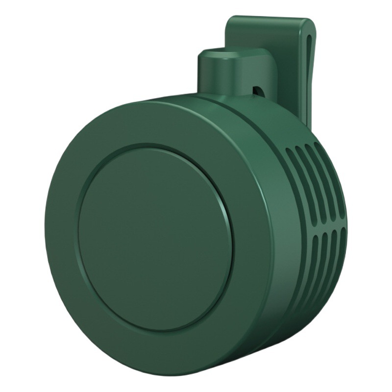 Ventilador pequeño con clip para colgar, luz con sonido, usb, portátil, mini ventilador eléctrico pequeño con cuello colgante, ventilador portátil de escritorio