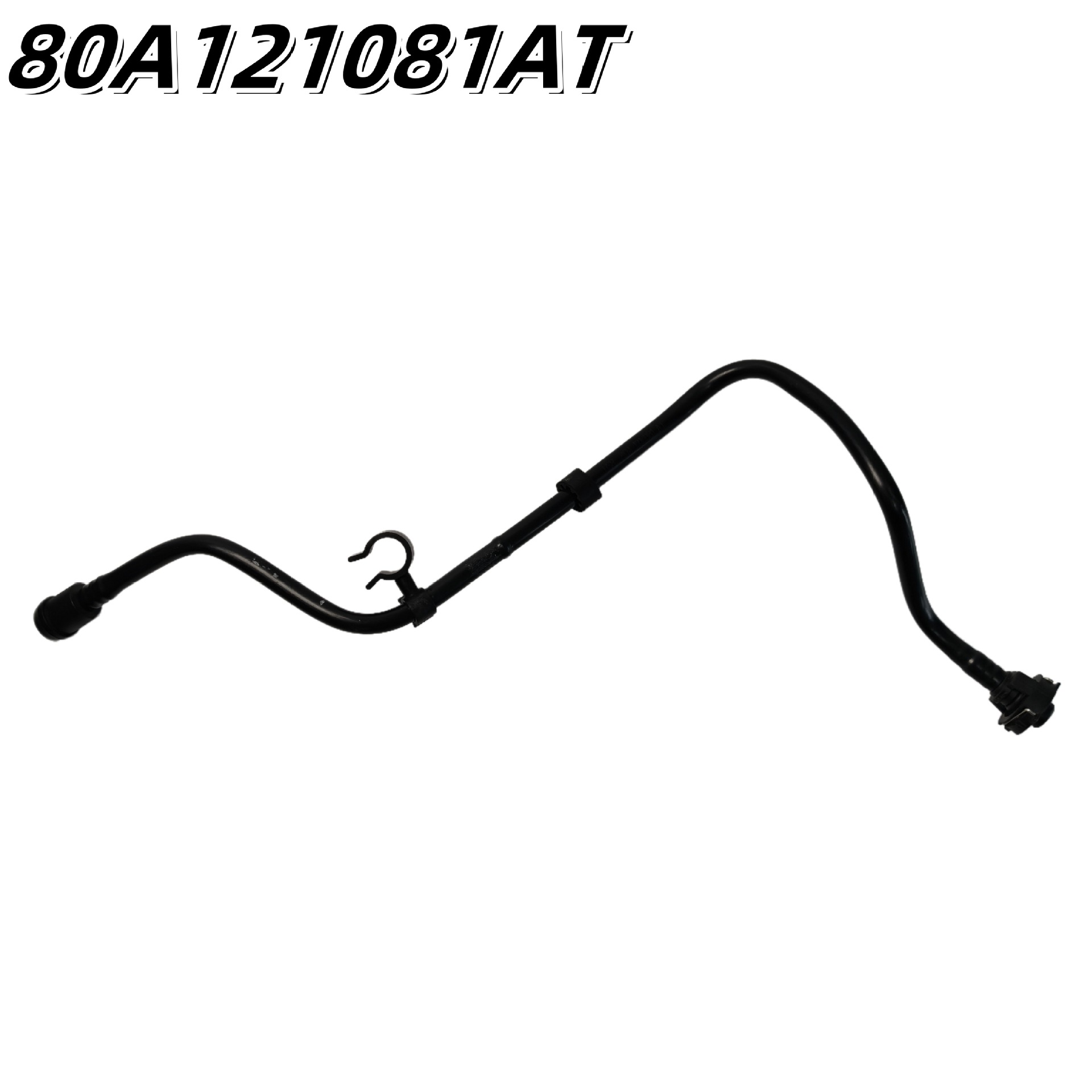 Suitable for Audi Q5 Auxiliary Water Tank Return Pipe Coolant Hose 80D121081/S80Aat, Compatible with Audi Q5
