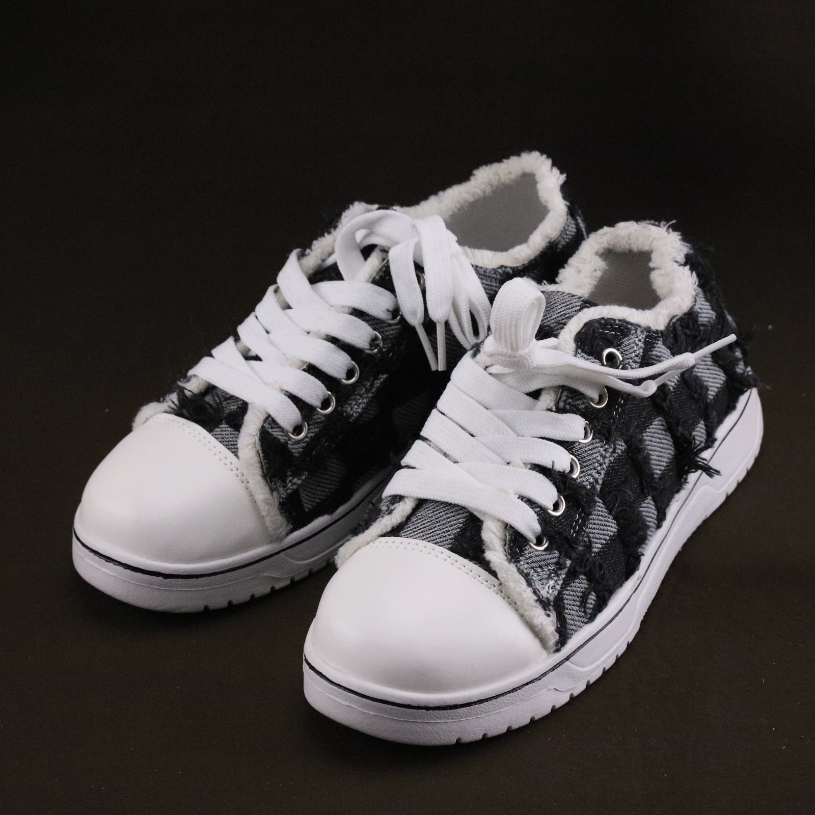 Cloth fashionable footwear for leisure, sneakers, shoes, plus size, European style