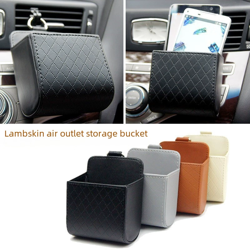 Storage box for auto, hanging organiser sheepskin