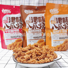 狗牙儿津味八爪烧188g*30袋锅巴学生办公室零食量大优惠