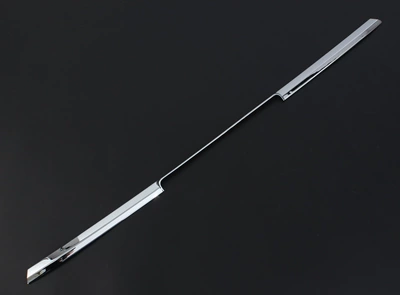 Şüşə kənarı xromları/moldingləri: front and rear fog lamp door - middle-net-lower-trim-strip-1-electroplated-bright