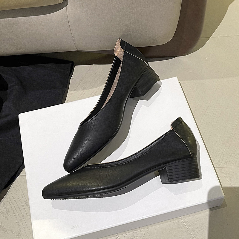 255-1 블랙(미디엄 힐 3.5cm)