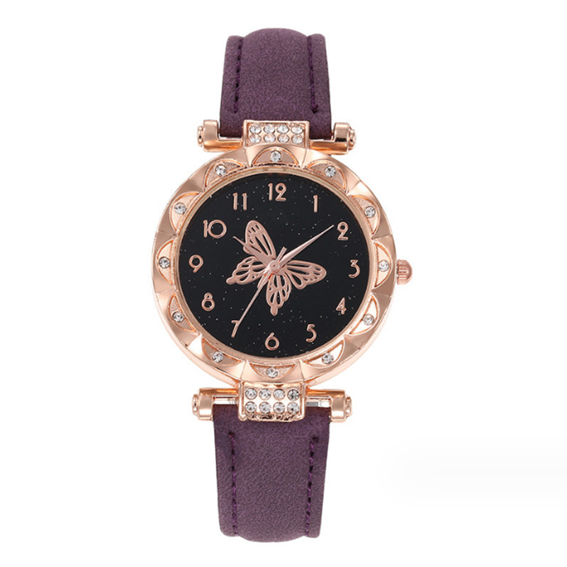 Casual Butterfly Buckle Quartz Women's Watches display picture 17