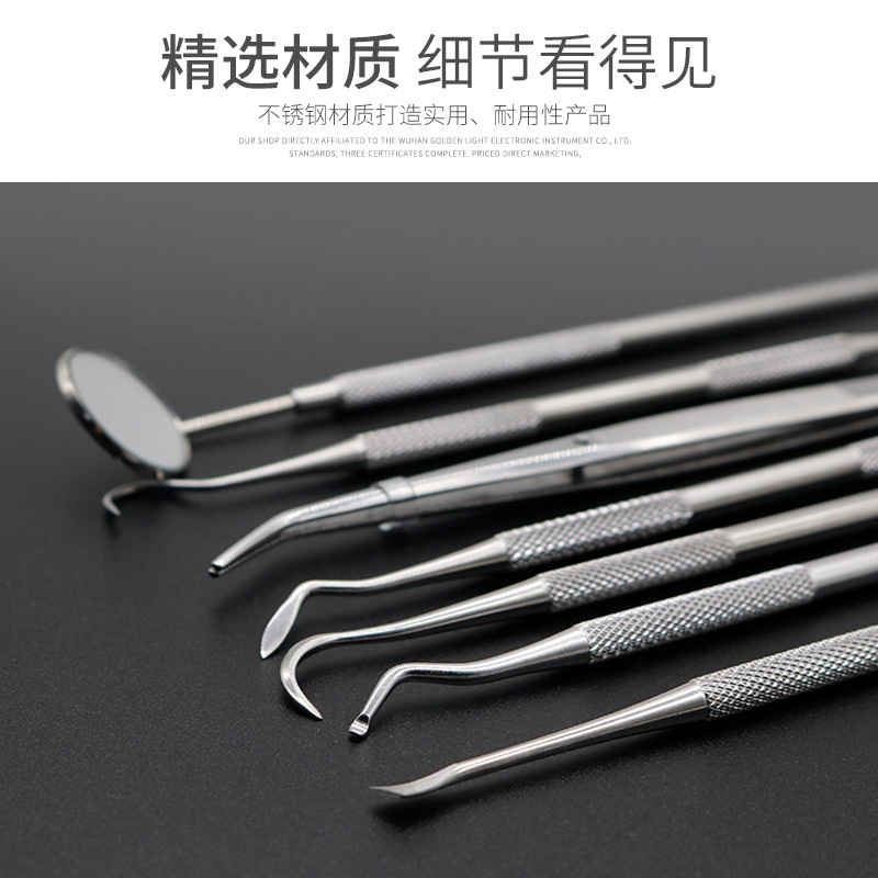 Calculus Remover Oral Care Dental Tool Cleaning Teeth Stains Tartar Cavity Endoscope Medical Probe Teeth Picking