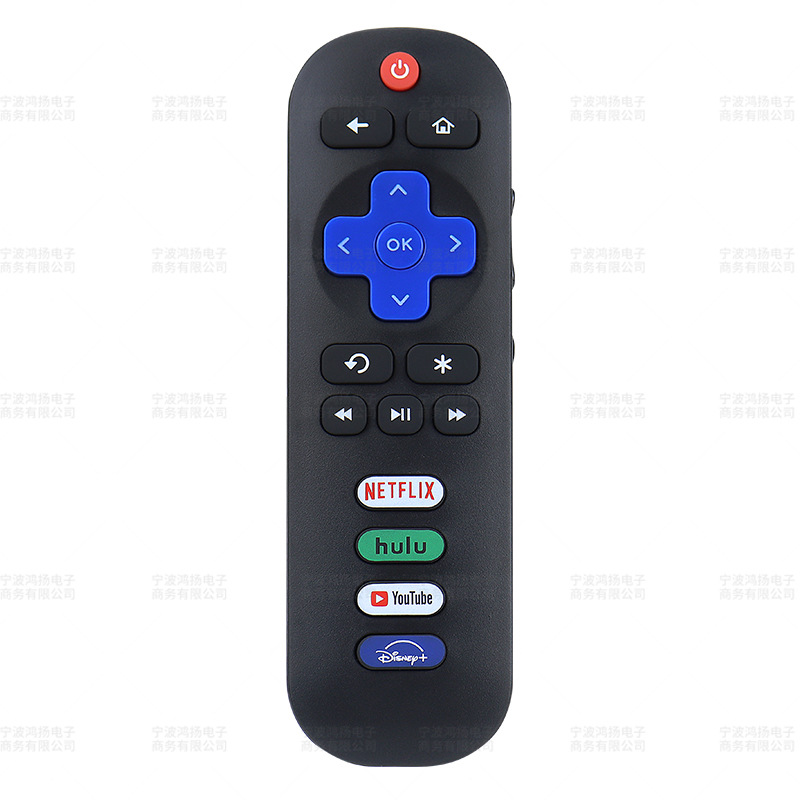 Control remoto Hongyang compatible con TV ROKU, funcional para aplicaciones NETFLIX