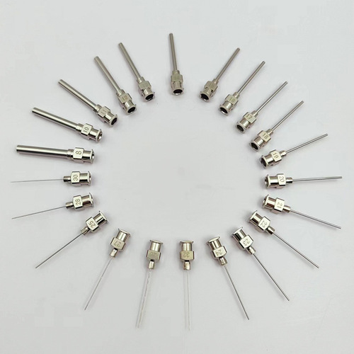 1英寸工业不锈钢针头 金属针头 精密点胶机用针头 全金属点胶针头