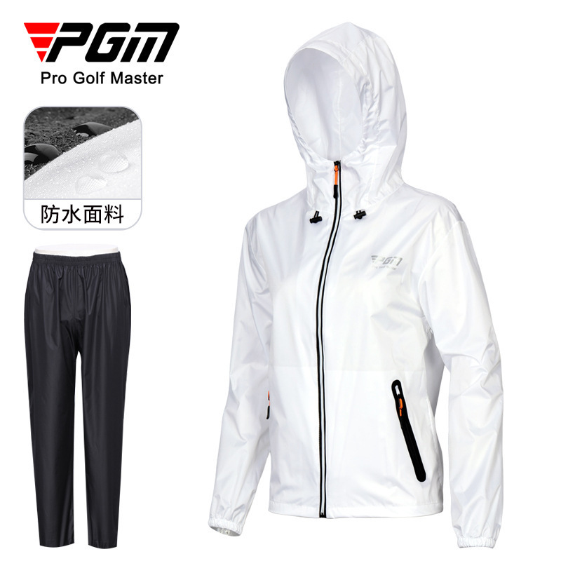 PGM Golf Raincoat Men Women Rainstorm suit Summer Outdoor Sports Waterproof Jacket Pants