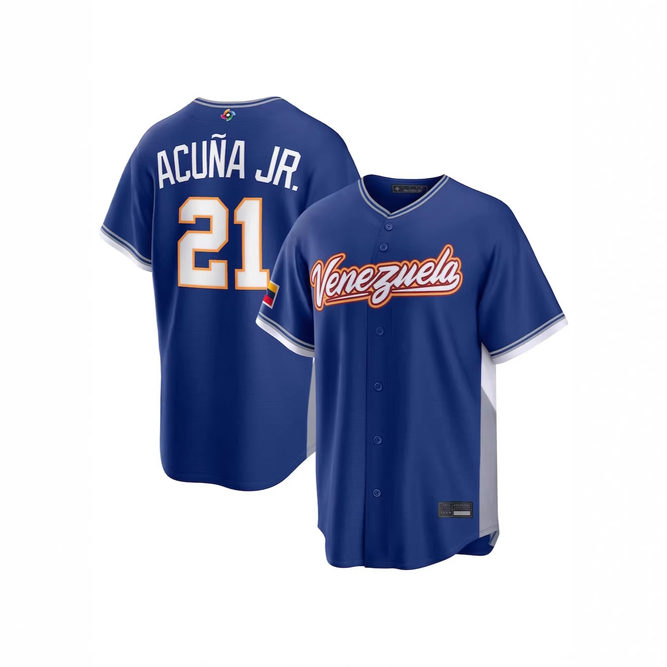 2026WBC委内瑞拉刺绣棒球服短袖世界杯棒球现货世界棒球经典赛
