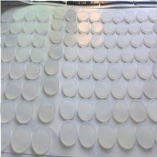 3M硅胶防滑防震防撞单面胶黑色乳白色透明灰色自粘背胶带胶硅胶