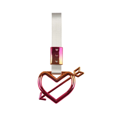 Other Car Modifications — Ring Colorful Handle Rear - colorful-heart-white-belt