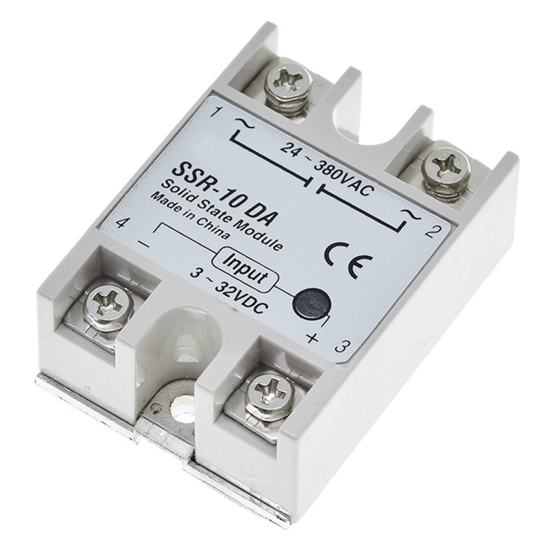 Однофазный твердотельный реле SSR-25DA 10 25 40 50 DC Control переменного тока 220v25A Малый твердый
