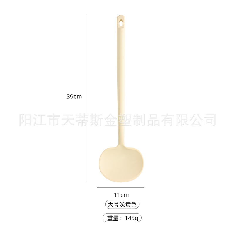 新一体式硅胶锅铲 家用耐高温不粘锅专用炒菜铲子厨房用具蘑菇铲|undefined