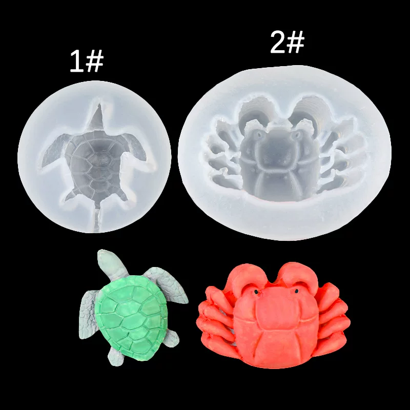 Compact silicone mold, acrylic fondant, slime, DIY