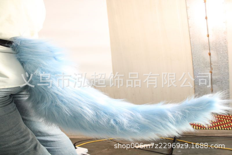 大きいサイズの手は獣の耳の獣の尾のぬいぐるみのコスプレのアクセサリの道具のキツネの尾の狼の尾のアクセサリを作ります。|undefined